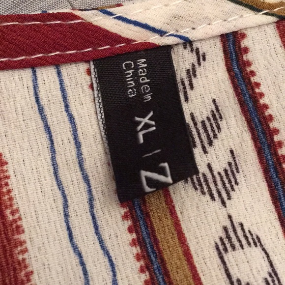 Smocked Striped Maxi Dress (New) - Picture 6 of 8